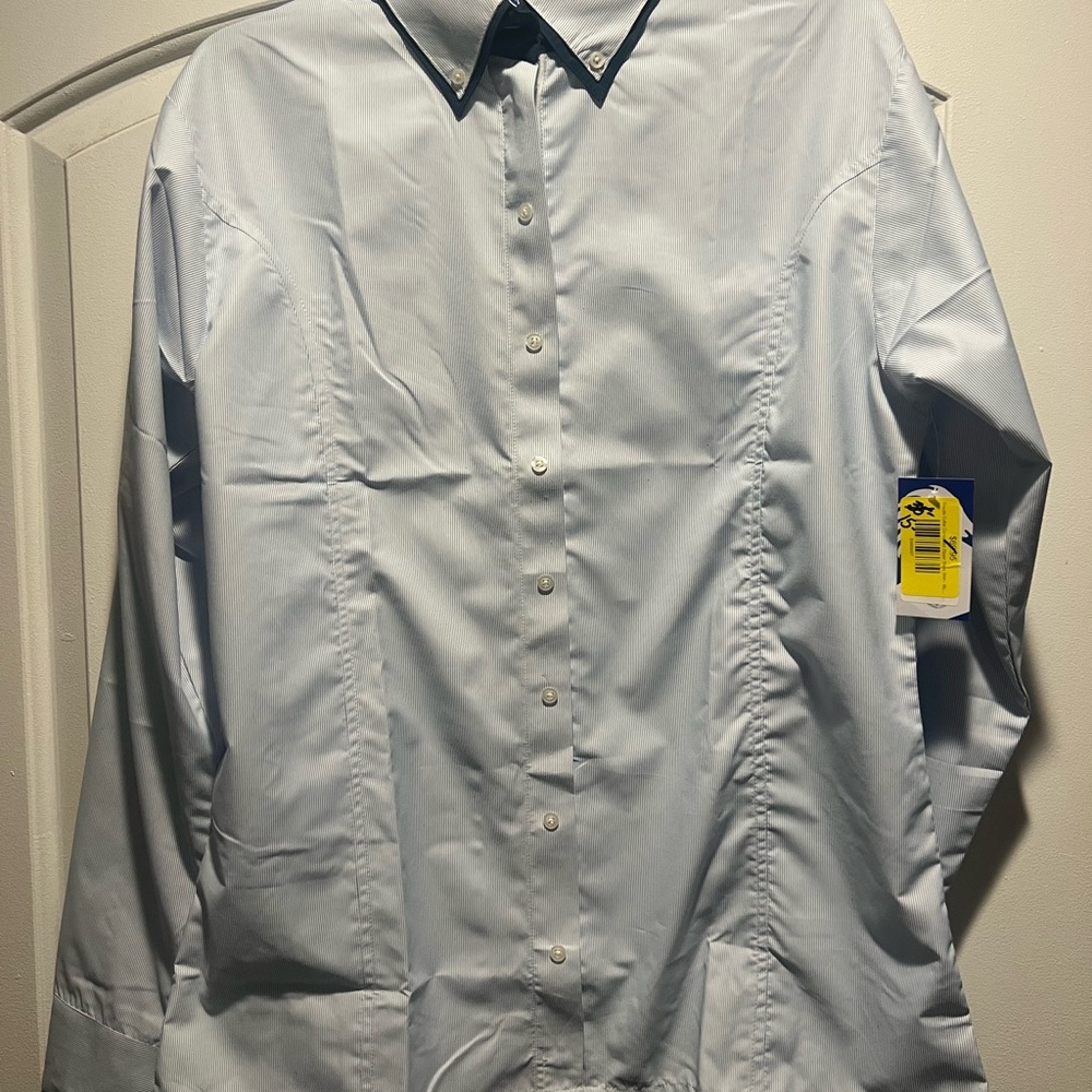 Classic Light Blue Women's Button Down Shirt